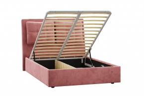 Кровать Ester 1400 с основанием и ПМ (Ультра коралл) Модель 311 в Можге - mozhga.ok-mebel.com | фото 2