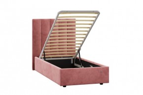 Кровать Ingrid 900 с основанием и ПМ (Ультра коралл) Модель 312 в Можге - mozhga.ok-mebel.com | фото 2