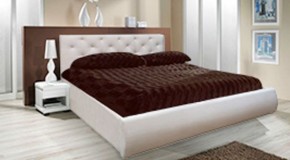 Кровать Интерьерная 1800 с ПМ (кожзам) в Можге - mozhga.ok-mebel.com | фото