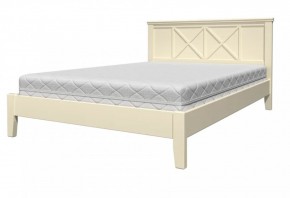 ГРАЦИЯ-2 Кровать из массива 1400 (Слоновая кость) в Можге - mozhga.ok-mebel.com | фото