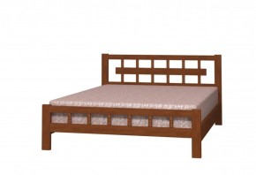 НАТАЛИ-5 Кровать из массива 1200 (Орех) в Можге - mozhga.ok-mebel.com | фото