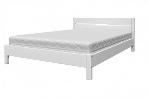 ВЕРОНИКА-5 Кровать из массива 900 (Античный белый) в Можге - mozhga.ok-mebel.com | фото
