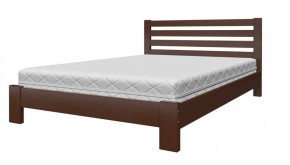 ВЕРОНИКА Кровать из массива 1200 (Орех) в Можге - mozhga.ok-mebel.com | фото