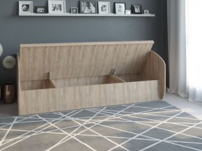 Кровать КД-1.8 с подъемным механизмом (Дуб баррик) в Можге - mozhga.ok-mebel.com | фото 2