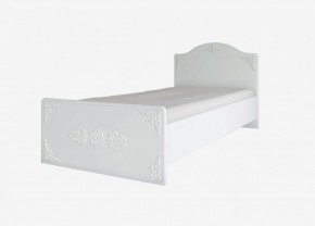 KI-KI КРД900.1 Кровать 900 (белый/белое дерево) в Можге - mozhga.ok-mebel.com | фото 4