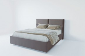Кровать Корсика с ПМ 1200 (велюр темно-серый) в Можге - mozhga.ok-mebel.com | фото 2