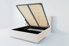 Кровать Корсика с ПМ 800 (экокожа белая) в Можге - mozhga.ok-mebel.com | фото