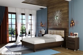 Кровать КР-2074 с мягким изголовьем в Можге - mozhga.ok-mebel.com | фото 3