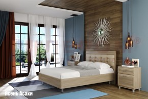 Кровать КР-2854 с мягким изголовьем в Можге - mozhga.ok-mebel.com | фото 2