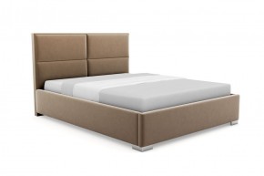 Кровать Квин интерьерная +основание (120х200) 4 кат. ткани в Можге - mozhga.ok-mebel.com | фото