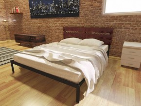 Кровать Луиза 1200*2000 (МилСон) в Можге - mozhga.ok-mebel.com | фото