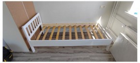 Кровать полутораспальная Белая эмаль в Можге - mozhga.ok-mebel.com | фото 2