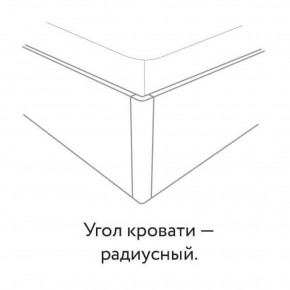 Кровать "Сандра" БЕЗ основания 1200х2000 в Можге - mozhga.ok-mebel.com | фото 3