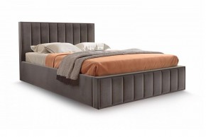Кровать "Вена" 1400 СТАНДАРТ Вариант 3 Мора коричневый + бельевой ящик с кроватным основанием и подъемным механизмом в Можге - mozhga.ok-mebel.com | фото