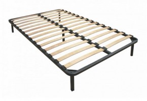 Кровать "Вена" 1600 СТАНДАРТ Вариант 3 Мора коричневый + ортопедическое основание на 5 опорах в Можге - mozhga.ok-mebel.com | фото 2