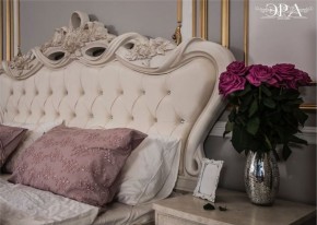 Кровать с мягким изголовьем Афина 1800 (крем корень) в Можге - mozhga.ok-mebel.com | фото 2