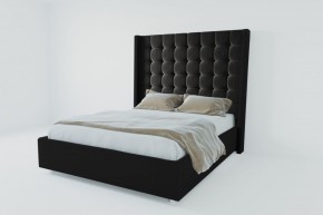 Кровать Венеция ЛЮКС с ПМ 900 (экокожа кольт ч) в Можге - mozhga.ok-mebel.com | фото 2