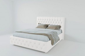 Кровать Версаль 1200 без основания (экокожа белый) в Можге - mozhga.ok-mebel.com | фото