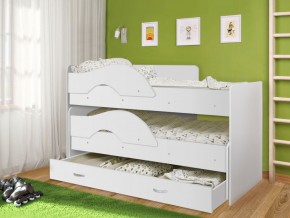 Кровать выкатная Радуга 800*1600 (Матрешка) Белый в Можге - mozhga.ok-mebel.com | фото 27