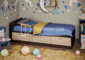 Кровать Юниор-5 ЛДСП в Можге - mozhga.ok-mebel.com | фото