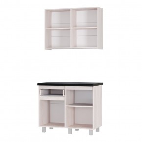 Кухня Тренд 1.0 м (Ясень белый) в Можге - mozhga.ok-mebel.com | фото 2