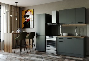 Кухонный гарнитур Антрацит 1200 (Стол. 26мм) в Можге - mozhga.ok-mebel.com | фото
