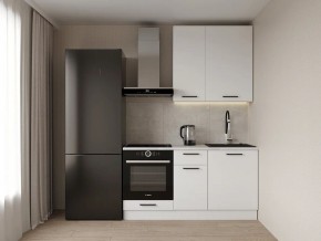 Кухонный гарнитур Белый Глянец 1600 h950 (Стол. 26мм) в Можге - mozhga.ok-mebel.com | фото