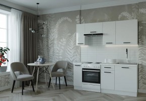 Кухонный гарнитур Белый Глянец 1800 (Стол. 38мм) в Можге - mozhga.ok-mebel.com | фото