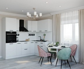Кухонный гарнитур Белый Глянец 2400*1600 (Стол. 38мм) в Можге - mozhga.ok-mebel.com | фото