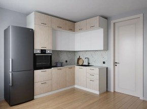 Кухонный гарнитур Демо 2200*1700 (Стол. 38мм) в Можге - mozhga.ok-mebel.com | фото