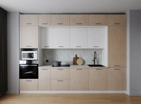 Кухонный гарнитур Демо 3400 (Стол. 38мм) в Можге - mozhga.ok-mebel.com | фото