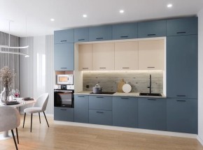 Кухонный гарнитур Фьюжн 3400 (Стол. 38мм) в Можге - mozhga.ok-mebel.com | фото