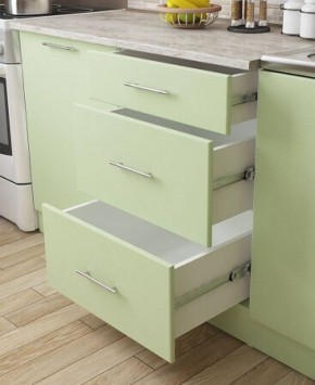 Кухонный гарнитур Флоренс Грин (1600) в Можге - mozhga.ok-mebel.com | фото 2