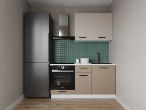 Кухонный гарнитур Каппучино 1600 (Стол. 38мм) в Можге - mozhga.ok-mebel.com | фото