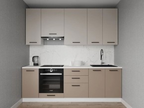 Кухонный гарнитур Каппучино 2400 h950 (Стол. 26мм) в Можге - mozhga.ok-mebel.com | фото