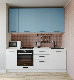 Кухонный гарнитур Капри 2200 h950 (Стол. 38мм) в Можге - mozhga.ok-mebel.com | фото