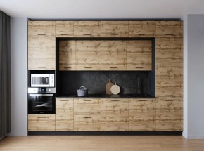 Кухонный гарнитур Крафт 3400 (Стол. 38мм) в Можге - mozhga.ok-mebel.com | фото