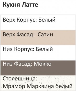 Кухонный гарнитур Латте 1000 (Стол. 38мм) в Можге - mozhga.ok-mebel.com | фото 3