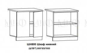 ЛИЗА-2 Кухонный гарнитур 1,7 Белый глянец холодный в Можге - mozhga.ok-mebel.com | фото 8