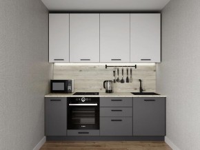Кухонный гарнитур Меренга 2200 h950 (Стол. 26мм) в Можге - mozhga.ok-mebel.com | фото