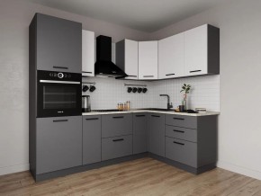 Кухонный гарнитур Меренга 2400*1600 (Стол. 38мм) в Можге - mozhga.ok-mebel.com | фото