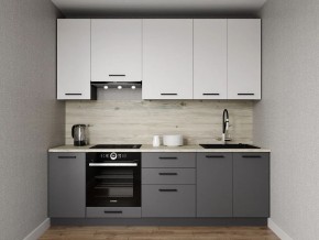 Кухонный гарнитур Меренга 2400 h950 (Стол. 26мм) в Можге - mozhga.ok-mebel.com | фото