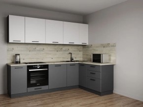 Кухонный гарнитур Меренга 2600*1600 (Стол. 26мм) в Можге - mozhga.ok-mebel.com | фото