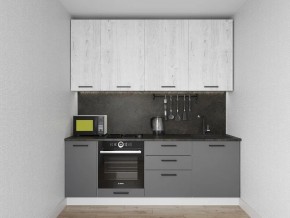 Кухонный гарнитур Санторини 2200 h 950 (Стол. 26мм) в Можге - mozhga.ok-mebel.com | фото