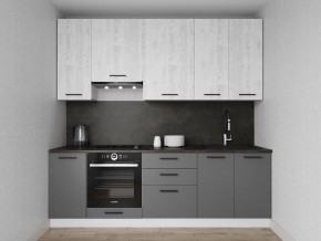 Кухонный гарнитур Санторини 2400 h950 (Стол. 38мм) в Можге - mozhga.ok-mebel.com | фото