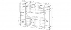 Кухонный гарнитур Санторини 3400 (Стол. 26мм) в Можге - mozhga.ok-mebel.com | фото 2