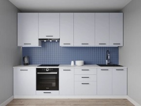 Кухонный гарнитур Смоки 2400 h950 (Стол. 38 мм) в Можге - mozhga.ok-mebel.com | фото