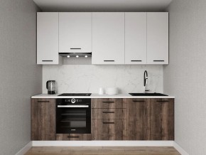 Кухонный гарнитур Старое Дерево 2400 h950 (Стол. 26мм) в Можге - mozhga.ok-mebel.com | фото