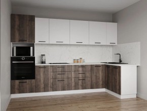 Кухонный гарнитур Старое Дерево 3200*1400 (Стол. 38мм) в Можге - mozhga.ok-mebel.com | фото
