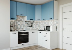 Кухонный гарнитур угловой Капри 2200х1600 h950 (Стол. 26мм) в Можге - mozhga.ok-mebel.com | фото